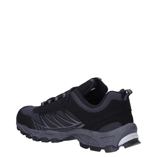 Czarne buty sportowe sznurowane softshell Casu A1810-1 Casu UK 10.5 / EUR 45 wyprzedaż Casu.pl