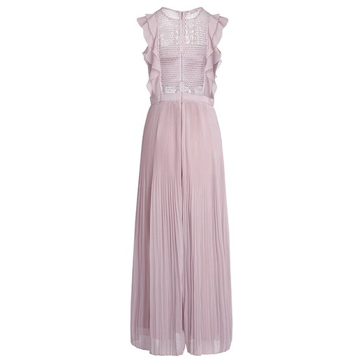 Sukienka APART balowe różowa maxi bez rękawów 
