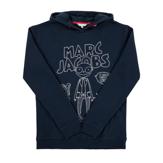 Little Marc Jacobs Bluza W25403 D Granatowy Regular Fit Little Marc Jacobs 12_ wyprzedaż MODIVO
