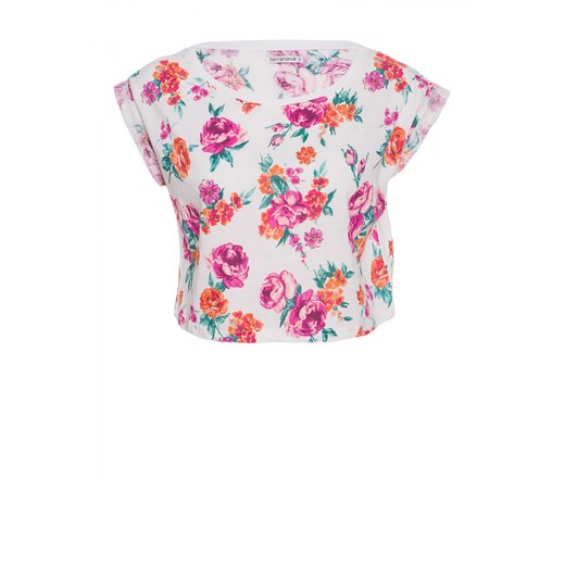 Floral cropped t-shirt