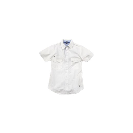 Biała koszula elegancko-sportowa 128 - 164 KS4 blumore-pl bialy bawełniane