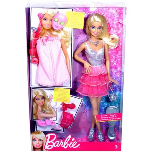 Barbie dzień Barbie w SPA X7891 pewex rozowy gotowe