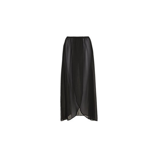 Sheer Pull On Skirt  marks-and-spencer czarny spódnica