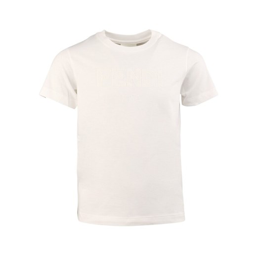 T-shirt chłopięce biały Fendi 
