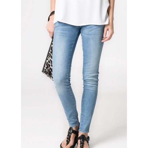 Dżinsy push-up Uptown mango szary jeans