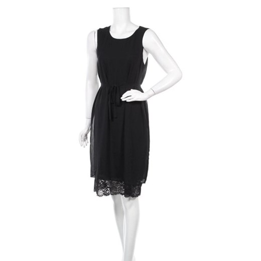 Sukienka Esprit mini elegancka bez rękawów z okrągłym dekoltem 