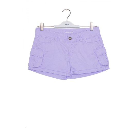 Shorts with large pockets terranova fioletowy 