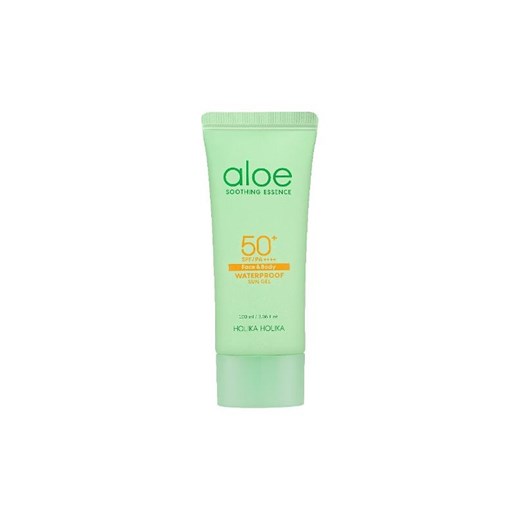 Holika Holika, Aloe Waterproof Sun Gel SPF 50+, krem przeciwsłoneczny, wodoodporny, 100 ml Holika Holika promocyjna cena smyk