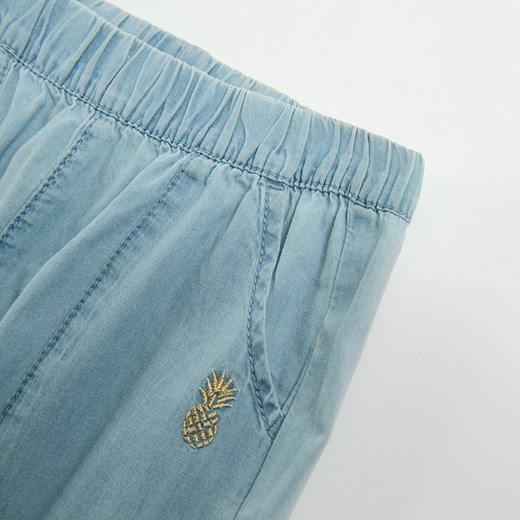 Cool Club, Spodnie jeansowe dziewczęce, jasny denim Cool Club 146 smyk