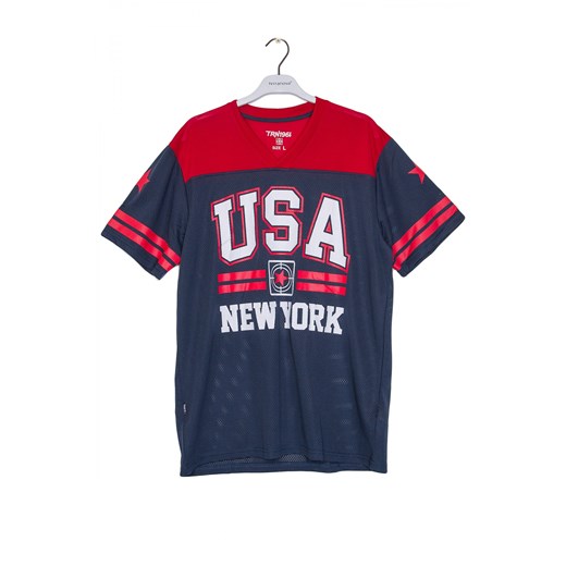 USA net t-shirt terranova szary szorty