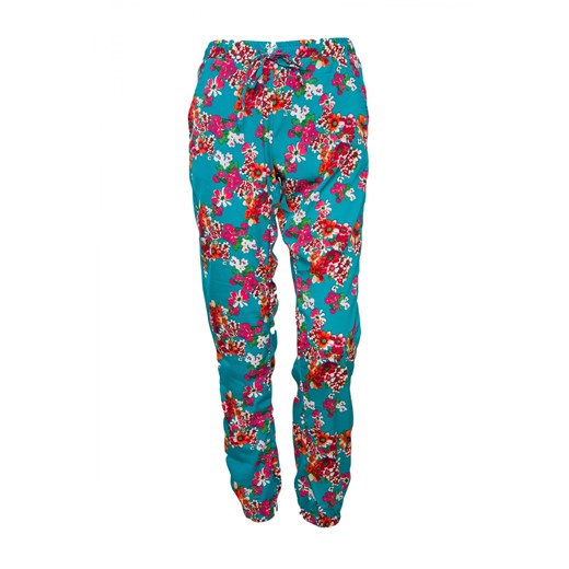 Floral pyjama pants terranova fioletowy kwiatowy
