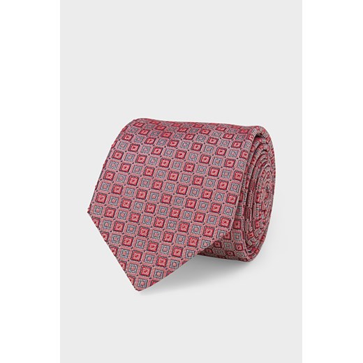 C&A Krawat z jedwabiu, Czerwony, Rozmiar: 1 rozmiar 1 rozmiar C&A