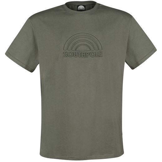 Southpole - 3D Logo Tee - T-Shirt - oliwkowy XXL EMP