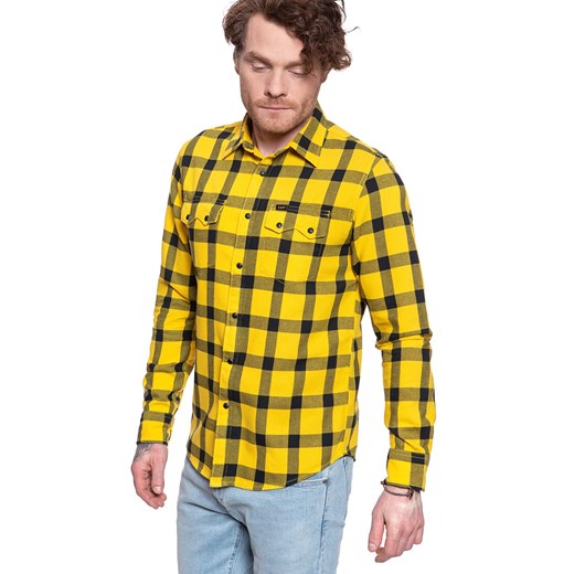 KOSZULA MĘSKA W KRATĘ LEE RIDER SHIRT LEMON ZEST L856OEMM Lee S YouNeedit.pl okazyjna cena