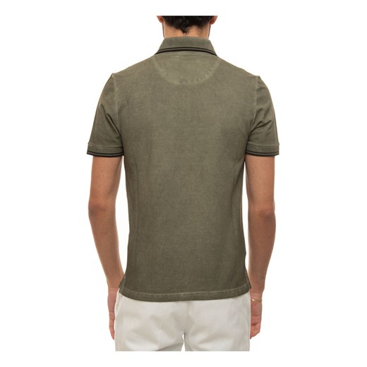 Short-sleeved polo shirt Canali 48 IT showroom.pl