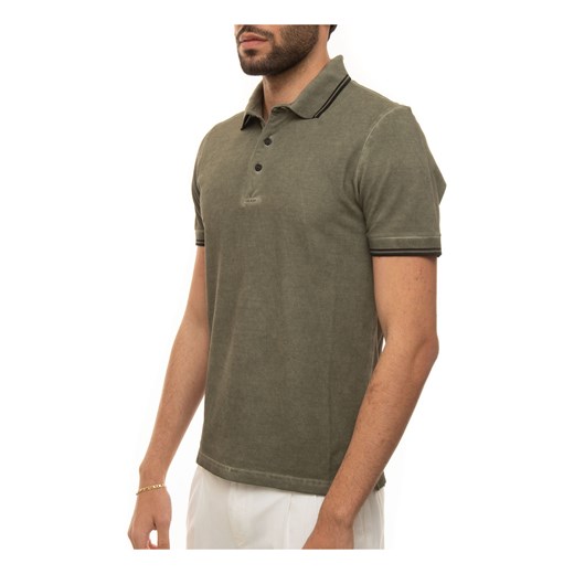 Short-sleeved polo shirt Canali 56 IT showroom.pl