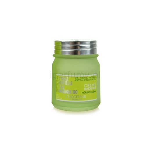 L'Occitane Angélique krem nawilżający do skóry normalnej i suchej (Hydration Cream) 50 ml iperfumy-pl zielony nawilżające