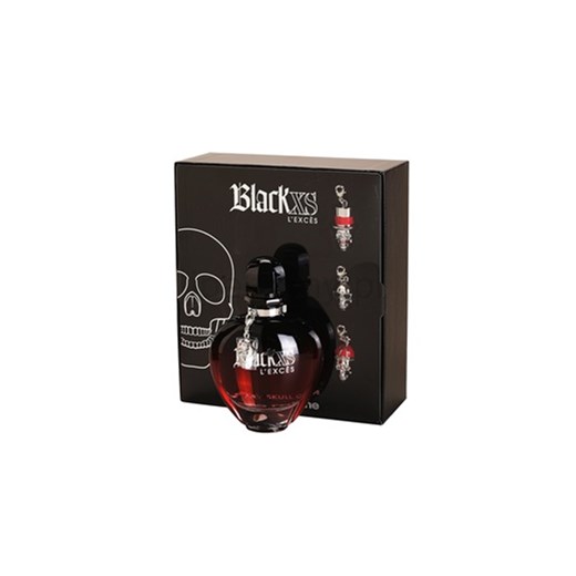 Paco Rabanne Black XS L'Exces Skull Collector 80 ml woda perfumowana iperfumy-pl czarny woda