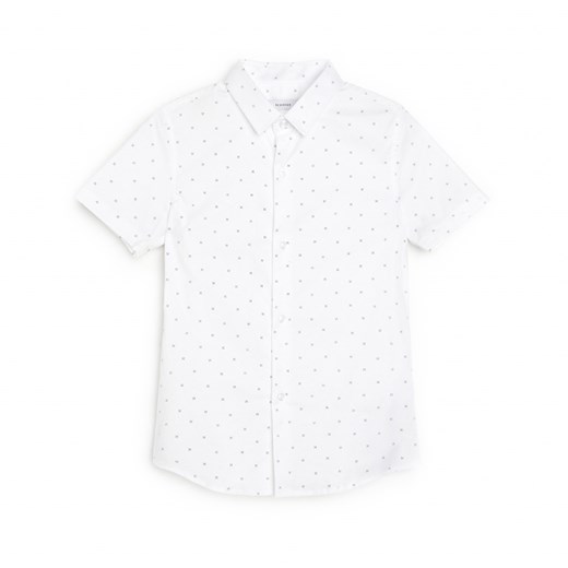 Reserved - Koszula w mikrowzór - Biały Reserved 122 Reserved