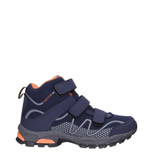 Granatowe buty trekkingowe na rzepy softshell Casu A1516B-2 Casu 44 wyprzedaż Casu.pl