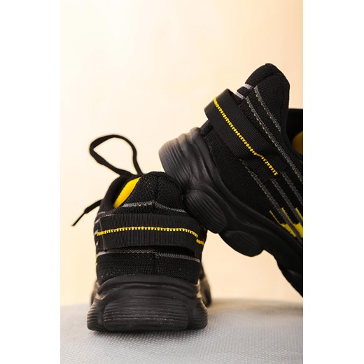 Czarne buty sportowe sznurowane Casu 204/31Y Casu 36 promocja Casu.pl