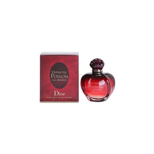 Dior Hypnotic Poison Eau Sensuelle 100 ml woda toaletowa iperfumy-pl czerwony woda toaletowa