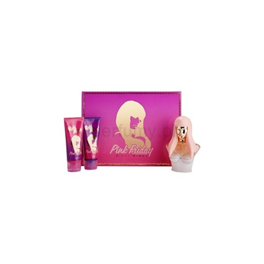 Nicki Minaj Pink Friday 100 ml I. zestaw upominkowy iperfumy-pl fioletowy zestaw