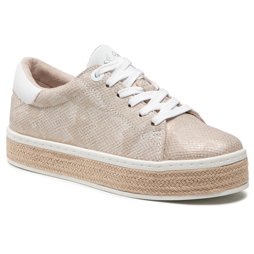 Espadryle S.OLIVER - 5-23637-26 Champag. Snake 497 38 eobuwie.pl