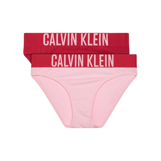 Majtki dziecięce różowe Calvin Klein Underwear dla dziewczynki 