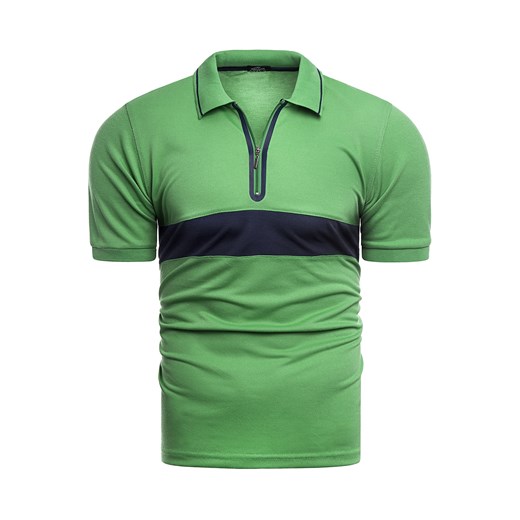 Zielony t-shirt męski Risardi 