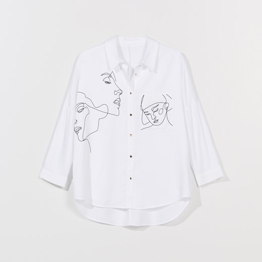 Mohito - Wiskozowa koszula Eco Aware - Biały Mohito 40 Mohito