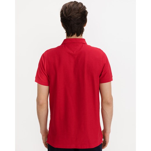 Tommy Hilfiger Cool Polo Koszulka Czerwony Tommy Hilfiger M BIBLOO promocyjna cena