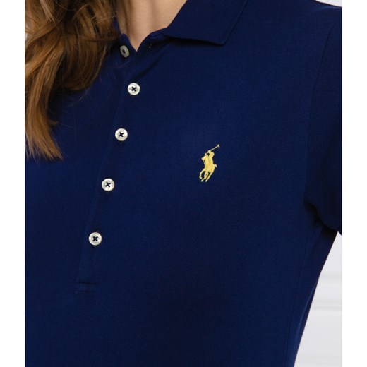 Bluzka damska Polo Ralph Lauren z kołnierzykiem z krótkim rękawem 
