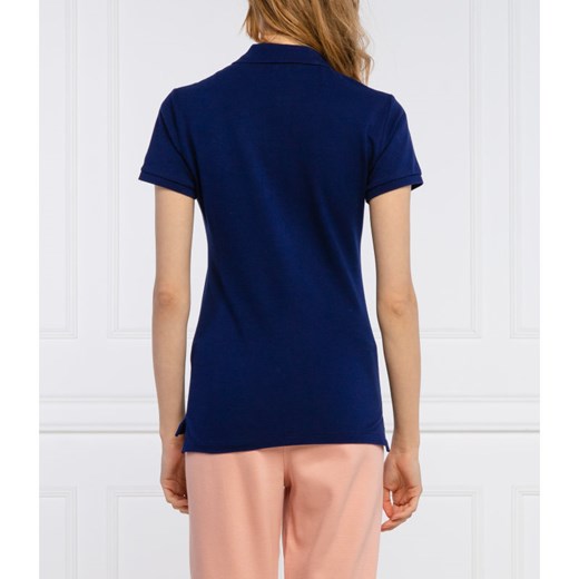 Bluzka damska Polo Ralph Lauren niebieska z krótkim rękawem 