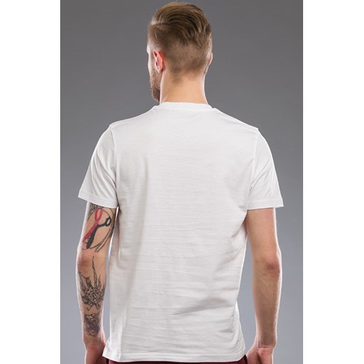 TOPMAN biała koszulka męska  AMERICAN STAR blackroom-pl bialy bez wzorów/nadruków
