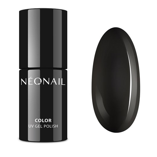 NeoNail, UV Gel Polish Color, lakier hybrydowy, 2996 Pure Black, 7.2 ml Neonail wyprzedaż smyk