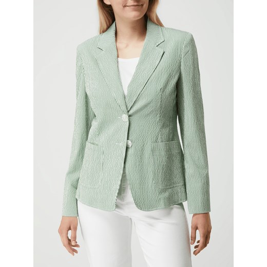 Żakiet z bawełny seersucker Gerry Weber 42 Peek&Cloppenburg promocja