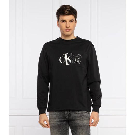 T-shirt męski Calvin Klein z długimi rękawami 