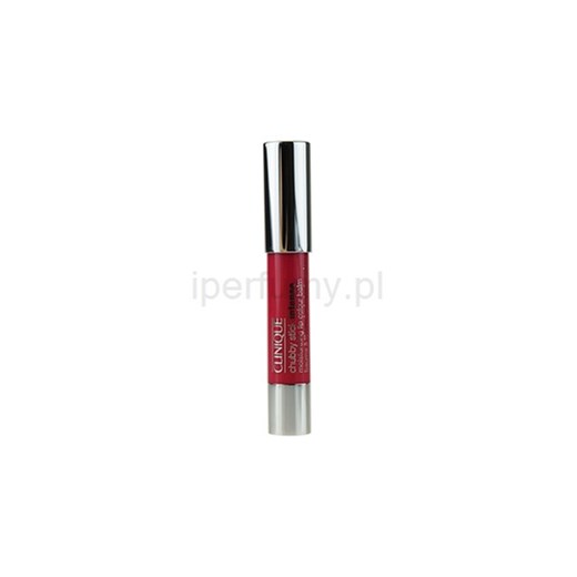 Clinique Chubby Stick Intense szminka nawilżająca odcień 05 Plushest Punch (Moisturizing Lip Colour Balm) 3 g iperfumy-pl czerwony gra