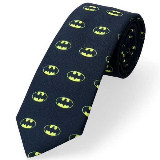 Krawat Czarno- żółty Superhero Batman Dobrze Dodane Dobrze Dodane