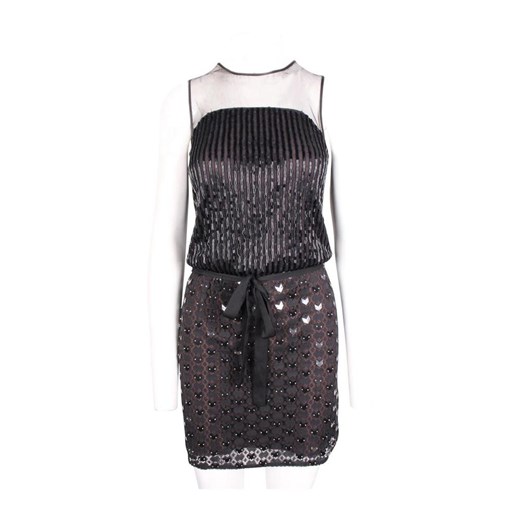 Beaded Lace Dress -Pre Owned Condition Excellent Diane Von Furstenberg Vintage 2XS - US 2 okazja showroom.pl