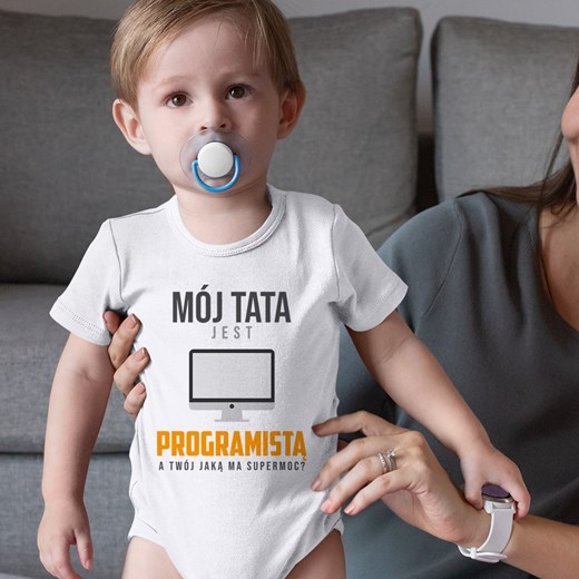 Odzież dla niemowląt z nadrukami chłopięca bawełniana