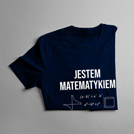Jestem matematykiem, pozwól mi to zrobić – damska koszulka z nadrukiem Koszulkowy L Koszulkowy
