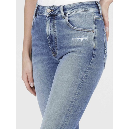 Jeansy damskie Cross Jeans granatowe 