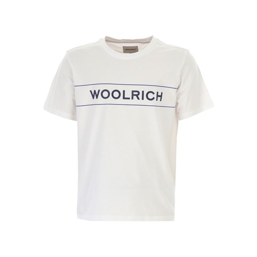 Woolrich Koszulka Dziecięca dla Chłopców, biały, Bawełna, 2021, 10Y 12Y 4Y 6Y 8Y Woolrich 10Y RAFFAELLO NETWORK