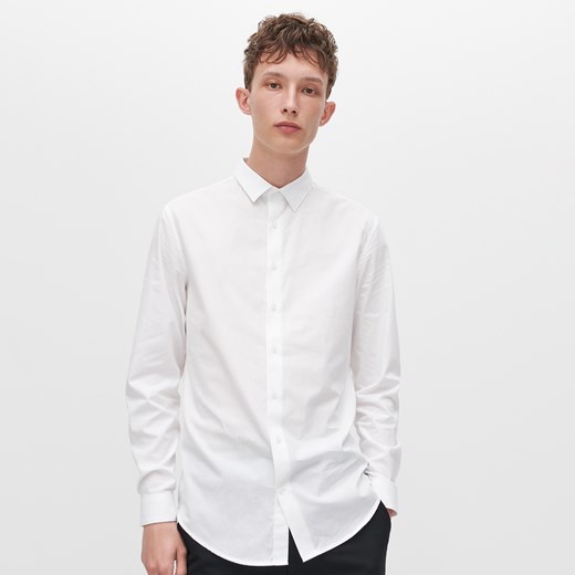 Reserved - Koszula z bawełny organicznej - Biały Reserved XL wyprzedaż Reserved