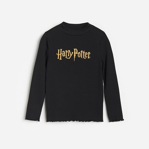 Reserved - Koszulka z napisem Harry Potter - Czarny Reserved 116 Reserved
