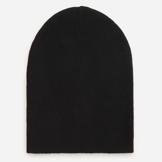 Reserved - Dzianinowa czapka beanie - Czarny Reserved ONE SIZE Reserved promocyjna cena