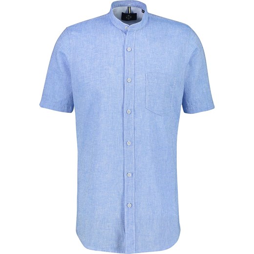 Lerros koszula męska ze stójką niebieska 