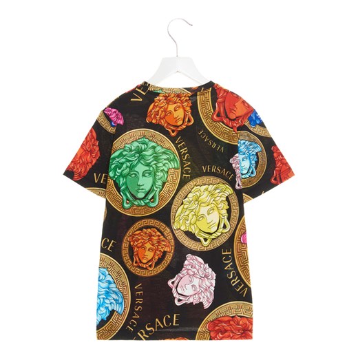 T-shirt chłopięce Versace z krótkim rękawem 